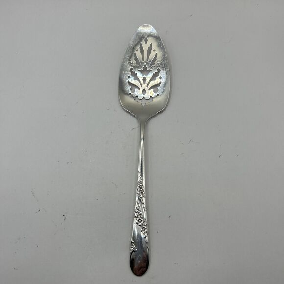 Vintage Tudor Plate Oneida Community BRIDAL WREATH Pie Server Silver Plated - Picture 2 of 8